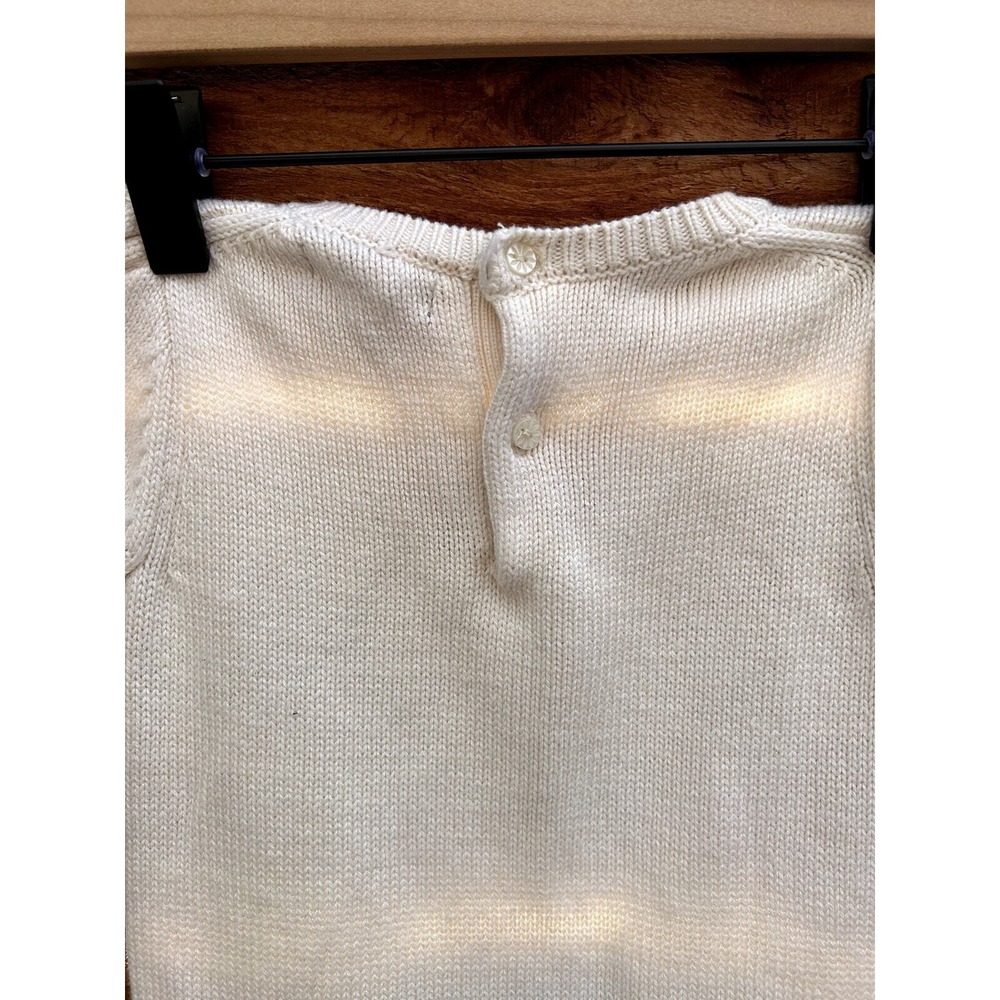 Baby Gap precious creamy white sweater and tutu baby dress. Sz 6-12 mos - Picture 5 of 5